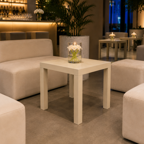 Bézs Lounge Asztal Bézs Lounge Asztal