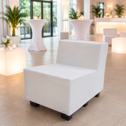 Raklap Lounge Fotel-Modern Fehér Modul Kanapé