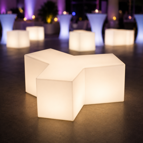 Világító Y ülőke-moduláris lounge design elem